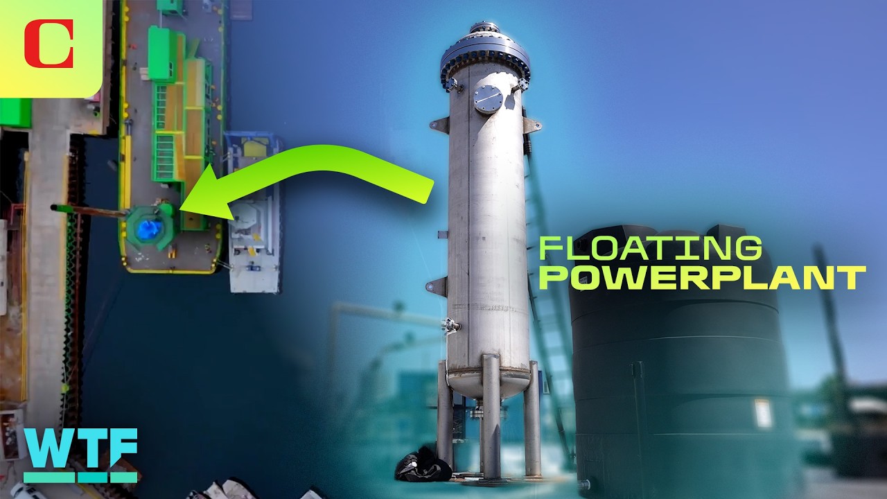 They're Building FLOATING Nuclear Power Plants