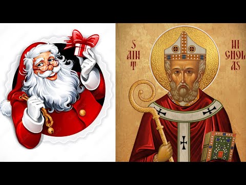 The DIFFERENCE between St. Nicholas & Santa