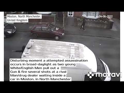 English gang war leads to daylight shooting in Moston area of Manchester - [2022]