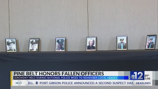 Forrest County holds ceremony for fallen officers’ tribute
