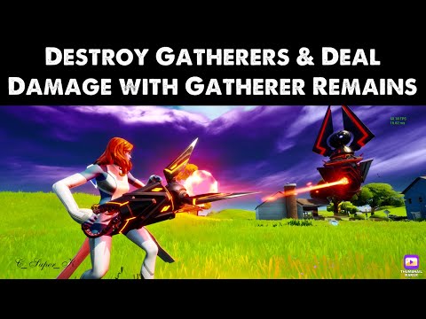 Destroy Gatherers & Deal Damage with Gatherer Remains - Week 4 Challenge