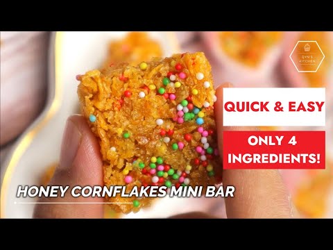 "Unbelievable Dessert Recipe: Honey Cornflakes Mini Bar!"