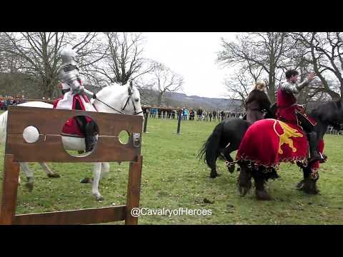 Medieval Jousting Show - Six Horses - The Cavalry of Heroes
