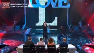 The X Factor Australia - Live Results Show 4 - Hayley Teal: When Love Takes Over
