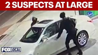 2 suspects at large after shooting at Northwest DC gas station