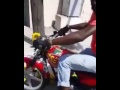 Sizzla Kalonji Doing Bike Stunts