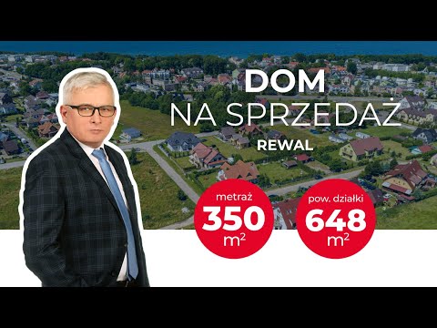 Dom wolnostojący na sprzedaż - 800 m od plaży, Rewal
