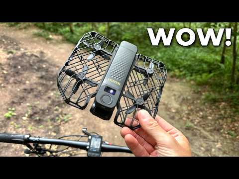 I Tried the Hover Tracking Drone on the Bike… (Game Changer?)
