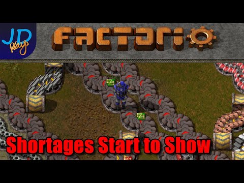 The shortages Start to Show ⚙️ Factorio on a  45 ∠ Ep23 ⚙️ Gameplay, Lets Play