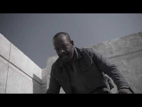 Fear The Walking Dead S4E15 - Saving Morgan | Hospital roof scene
