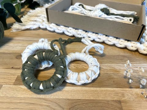 DIY Macrame Tutorial | Wreath Decoration