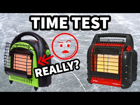Mr Heater Buddy Heater vs Flame King Heater Time Test