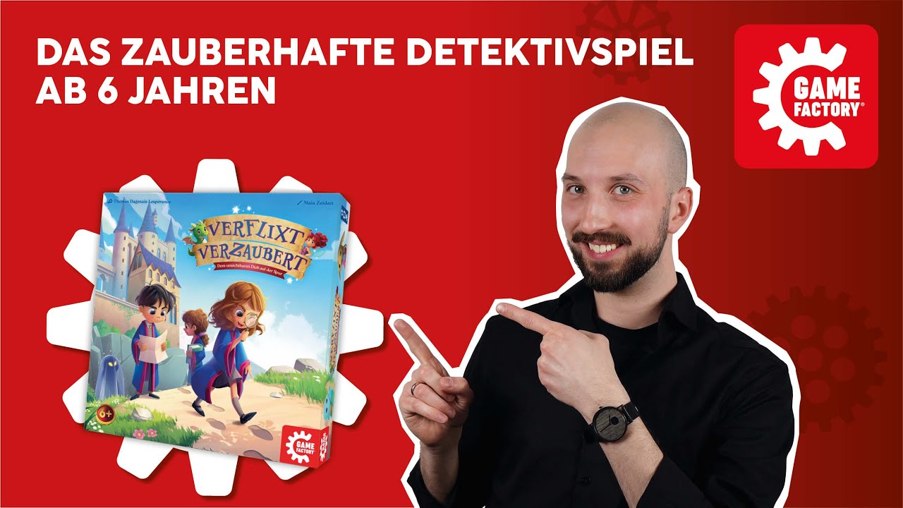Game Factory Kinderspiel Verflixt Verzaubert -DE-