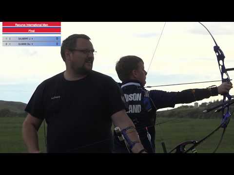 Iceland vs Scotland archery gold finals