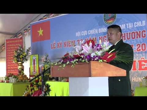 ÔNG QUANG ANH, CHỦ TỊCH HỘI CCB TOÀN LIÊN BANG PHÁT BIỂU