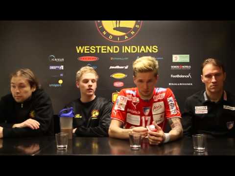 22.02.2014 Lehdistötilaisuus Westend Indians - SPV