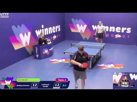 WINners CUP table 2  27.12  Boklag Roman - Laskavyi Vasilii  19:30