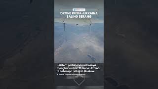 Rusia-Ukraina Saling Kirim Ratusan Drone, 2 Tewas saat UAV Kiev Hantam Mobil di Belgorod