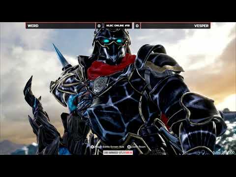 Soulcalibur VI @ NLBC Online #18 - werD vs Vesper [4K/60fps]