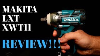 MAKITA 18-Volt LXT  XPT 3-Speed 1/2 in. Impact Wrench (FULL REVIEW) #makitatools