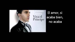 Cristian Castro - Si Acaba Bien Letra Lyrics