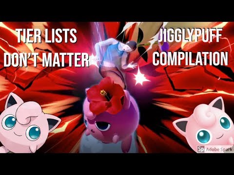 Tier lists DON'T MATTER! Jigglypuff Compilation SSBU