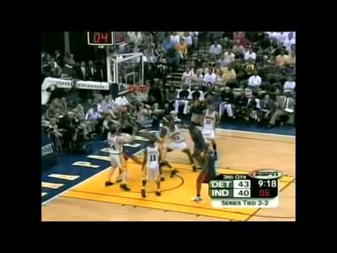 Richard Hamilton - 33 points vs Pacers Full Highlights (2004 ECF GM5) (2004.05.30)