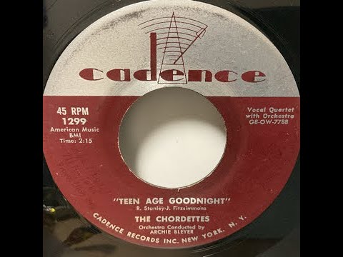 The Chordettes - Teen Age Goodnight（1956）