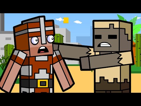 Desert Zombie Attack! Minecraft Animation