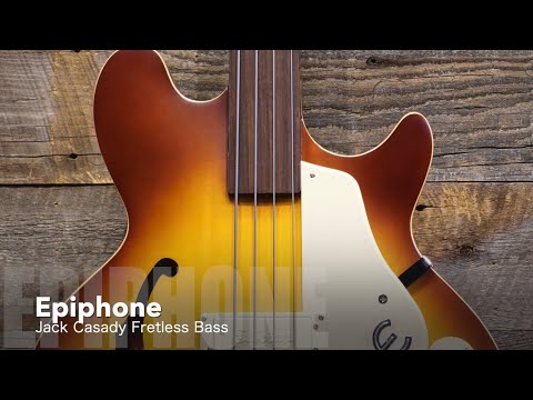Sound Sample【Epiphone / Jack Casady Fretless Bass】