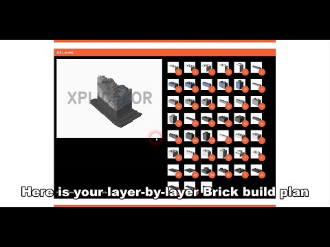 How to convert any 3D model into a LEGO build plan
