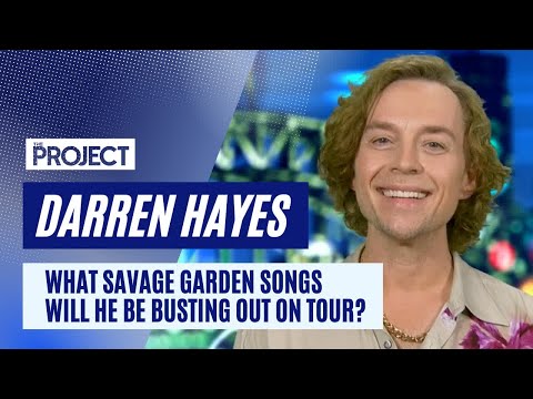 Darren Hayes Reveals His Favourite Savage Garden Song To Perform
