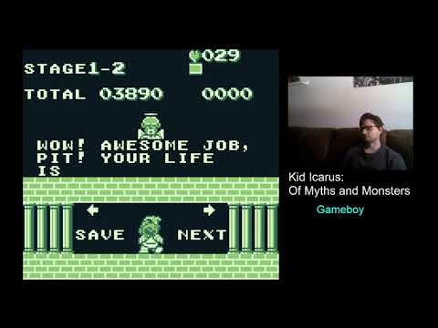 Kid Icarus: Of Myths and Monsters (1991, Gameboy) - COMPLETED