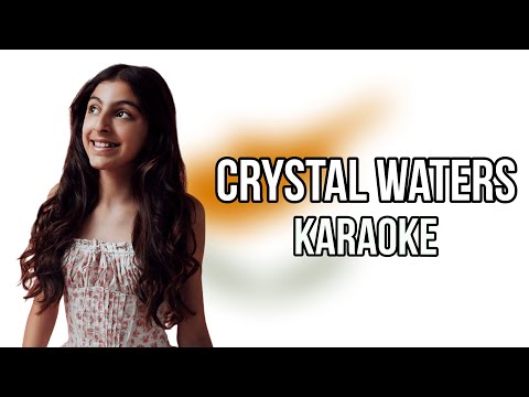 Maria Pissarides - Crystal Waters | Karaoke Version (Instrumental) 🇨🇾