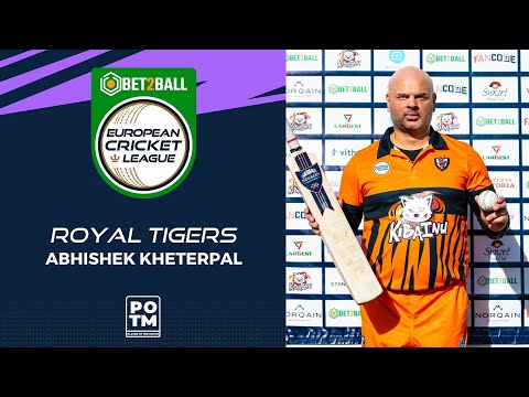 POTM: A.Kheterpal - GRI vs ROT | Highlights | Bet2Ball European Cricket League Day 3, Group B |ECL22