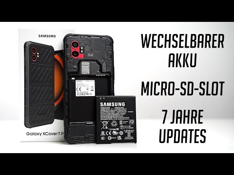Mit austauschbarem Akku: Samsung Galaxy XCover 7 Pro Unboxing & Erster Eindruck (Deutsch) | SwagTab