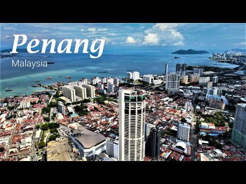 Penang Malaysia From Above In Ultra HD 4K | Mavic Air 2