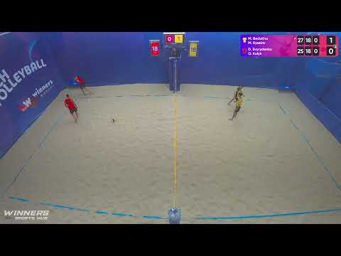 09:55 M. Bedukha / M. Kyselov - D. Svyrydenko / O. Kulyk 22.08.2022 | Winners Beach Volleyball