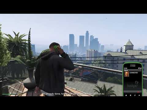 Franklin calls Devin after killing Michael - GTA 5