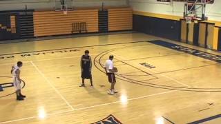 Learn a Shooting Drill for the Dribble Drive Offense! - Basketball 2015 #94