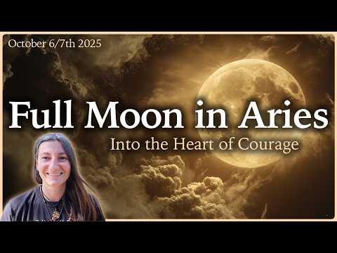 Super Full Moon in Aries October 6-7th 2025