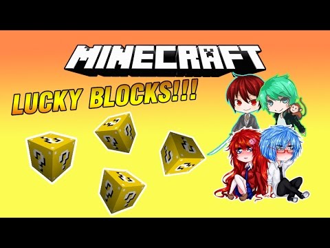 Uke-Uke - Minecraft [Lucky Blocks] #4 - Opening and hiccuping.