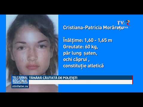 TÂNĂRĂ CĂUTATĂ DE POLIŢIŞTI