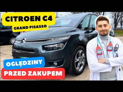Citroen C4 Grand Picasso, 1.6 hdi, 2014 r - OGLĘDZINY PRZED ZAKUPEM