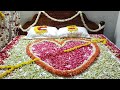 Wedding Night Bedroom Romantic Decorating Ideas Indian Marriage Life Easy Room Decor With Flowers �