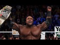WWE 2K20 Seth Rollins Vs Bobby Lashley WWE Championship Suvivor Series 3 4K