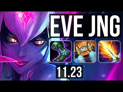 EVE vs NASUS (JNG) | 70% winrate, Godlike, 13/5/15 | BR Master | 11.23