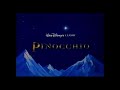 Pinocchio 1940 Disney Videos 1995 UK VHS Promo COMING SOON