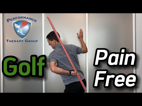 How to Swing Your Golf Club Pain Free