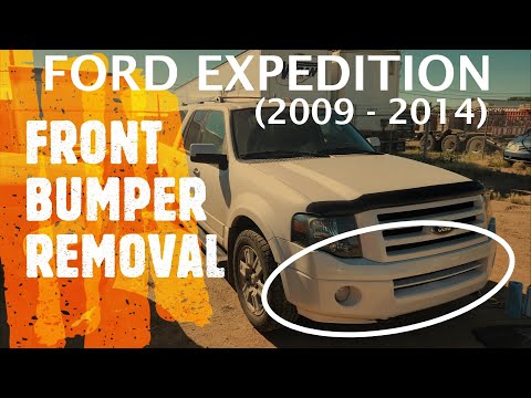 Ford Expedition - FRONT BUMPER COVER REMOVAL / REPLACEMENT (2007 - 2014)